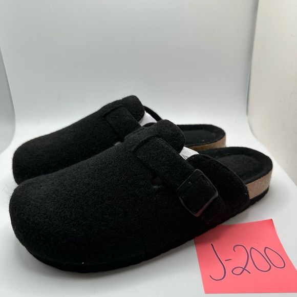 CUSHIONAIRE Womens Clog 9 BLACK - Picture 3 of 7